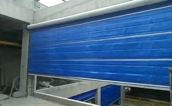 大型物流园区完成玛曲防火门整体安装工程