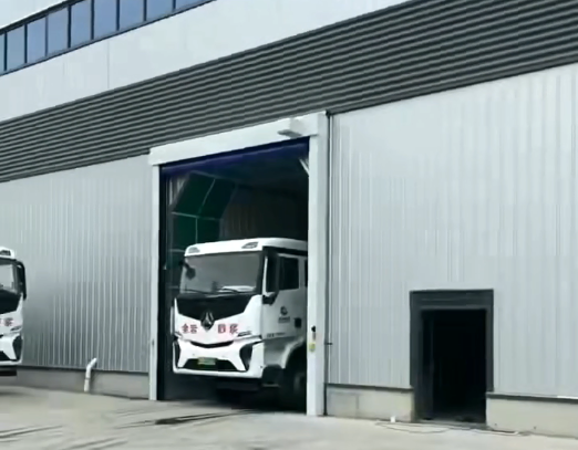 车库感应门助力工业园区车辆通行效率提升